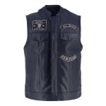 Gilet cuir von dutch x helstons apache noir - s Gilet cuir von dutch x helstons apache noir - s