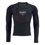 Gilet kenny rock black � manches longues - xs