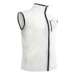 Gilet de pluie sans manches acerbis gilet rain del pack blanc - s