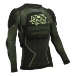 Gilet de protection acerbis x - fit future noir / jaune - s / m
