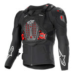 Gilet de protection alpinestars xtr plasma black / red / white - m