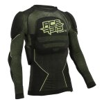 Gilet de protection enfant acerbis x - fit future noir / jaune - l / xl