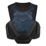 Gilet de protection icon softcore noir / camo bleu - s Gilet de protection icon softcore noir / camo bleu - s
