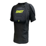 Gilet de protection manches courtes shot airlight black / neon yellow - 2