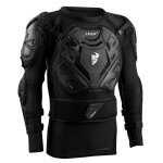 Gilet de protection thor sentry xp manches longues noir - s / m