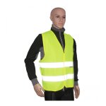 Gilet de s�curit� adulte jaune r�fl�chissant