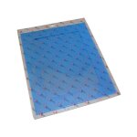 Grille d�co tnt 300mm x 300mm - bleu anodis�