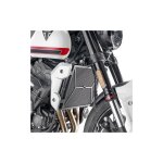 Grille de radiateur givi en acier inox triumph 660 trident 21 - 24 noir