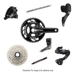 Groupe complet v�lo gravel shimano grx 820 di2 12 vitesses p�dalier