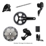 Groupe complet v�lo gravel shimano grx 825 di2 12 vitesses p�dalier