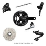 Groupe complet v�lo route shimano 105 12 vitesses m�canique p�dalie