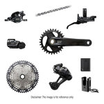 Groupe complet vtt shimano xt m8200 di2 12 vitesses p�dalier 32 casse