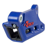 Guide cha�ne monobloc rtech r2. 0 worx bleu / noir pour husqvarna tc / f