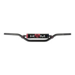 Guidon krm pro ride noir / rose avec mousse