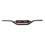 Guidon krm pro ride noir / rouge avec mousse