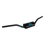 Guidon krm pro ride noir / turquoise avec mousse
