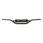 Guidon krm pro ride noir / vert avec mousse