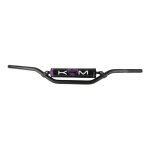 Guidon krm pro ride noir / violet avec mousse