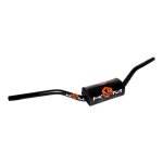 Guidon noir / orange krm pro ride � 28, 6 avec mousse