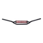 Guidon renthal - mx classic 823 22, 2mm - noir