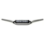 Guidon mx renthal classic couleur titane cintrage carmichael avec barr