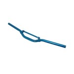 Guidon replay street alu bleu avec barre de renfort