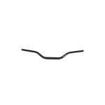 Guidon street renthal fatbar noir 28, 6 mm cintrage bas mousse noire
