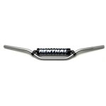 Guidon trial 5. 0 renthal classic couleur titane cintrage moyen 22 mm