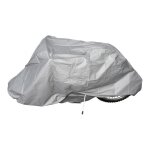 Housse de protection vlo grise