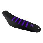 Housse de selle bks evo noir / violet pour toutes les 50 honda hm 99 - Housse de selle bks evo noir / violet pour toutes les 50 honda hm 99 -