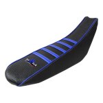 Housse de selle krm pro ride bleue pour derbi drd pro 06 - 11