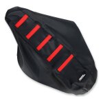 Housse de selle moose racing nervurée noir / rouge honda crf 450 r 17 - 2 Housse de selle moose racing nervurée noir / rouge honda crf 450 r 17 - 2