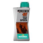 Huile moteur 4t motorex top speed 15w50 1l