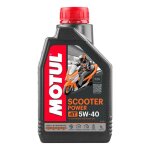 Huile moteur 4t motul scooter power 5w40 1l Huile moteur 4t motul scooter power 5w40 1l
