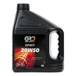 Huile moteur gro 4t spirit 20w50 4l. Huile moteur gro 4t spirit 20w50 4l.