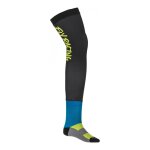 Jambires fly racing knee brace jaune fluo / noir / bleu - s / m