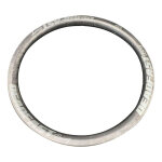 Jante bmx pro 20  arri�re deadfast carbone forg� blanc