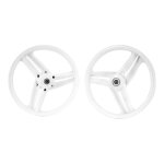 Jantes pour peugeot 103 sp / mvl 17  blanche type grimeca (paire)