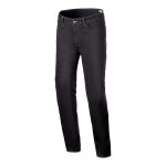 Jean moto alpinestars cult - 8 stretch denim black rinse - us - 30