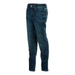 Jeans moto femme helstons speed star bleu dirty - us - 28