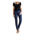 Jean moto femme ixon vicky navy - xs