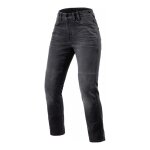 Jeans moto femme rev it victoria 2 ladies sf longueur 30 (court) gri