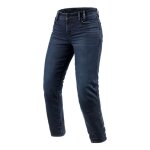 Jeans moto femme rev it violet ladies dark blue / black used stand