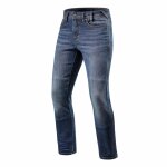 Jeans moto rev'it brentwood longueur 34 (standard) bleu clair délavé Jeans moto rev'it brentwood longueur 34 (standard) bleu clair délavé