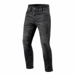 Jeans moto rev it brentwood longueur 36 (long) gris moyen d�lav� -