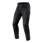 Jeans moto rev it detroit longueur 32 (court) gris moyen d�lav� - w