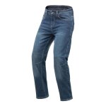 Jeans moto tucano urbano quarto bleu fonc - 31