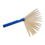 Jeu de 17 cales 0, 02 - 1, 00mm pour r�glage soupapes