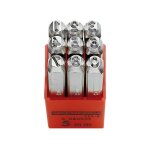 Jeu de chiffres a frapper 4mm
