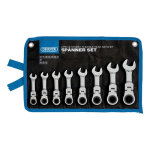 Jeu de cls mixtes  cliquet articules draper hi - torq (8 pices)